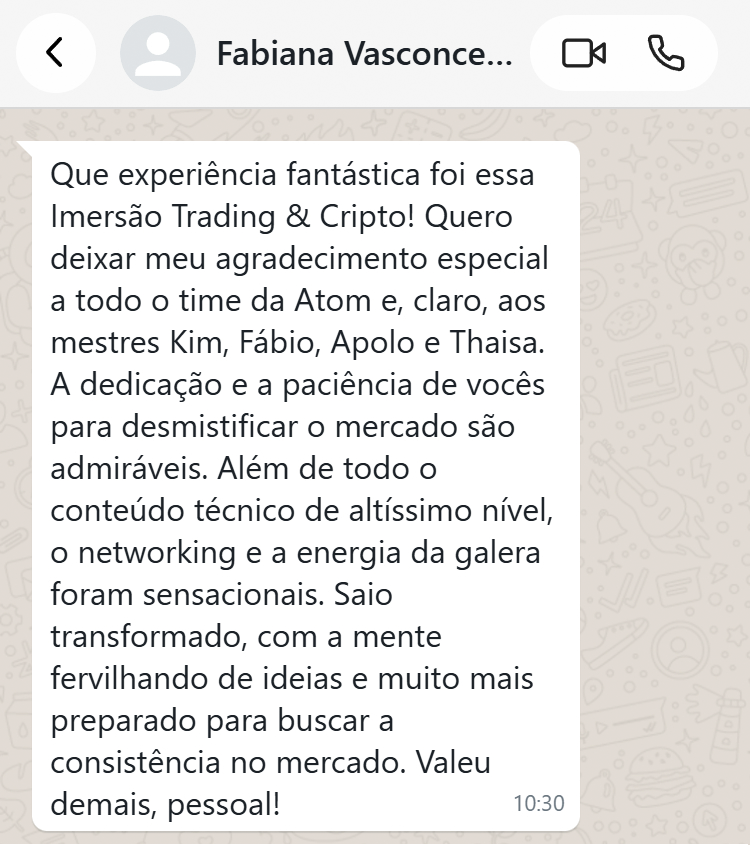 Depoimento de aluno 2